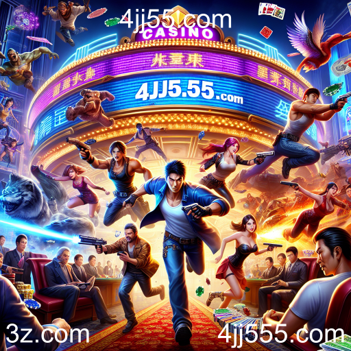 Explorando a Categoria de Jogos de Ação no 4jj55.com